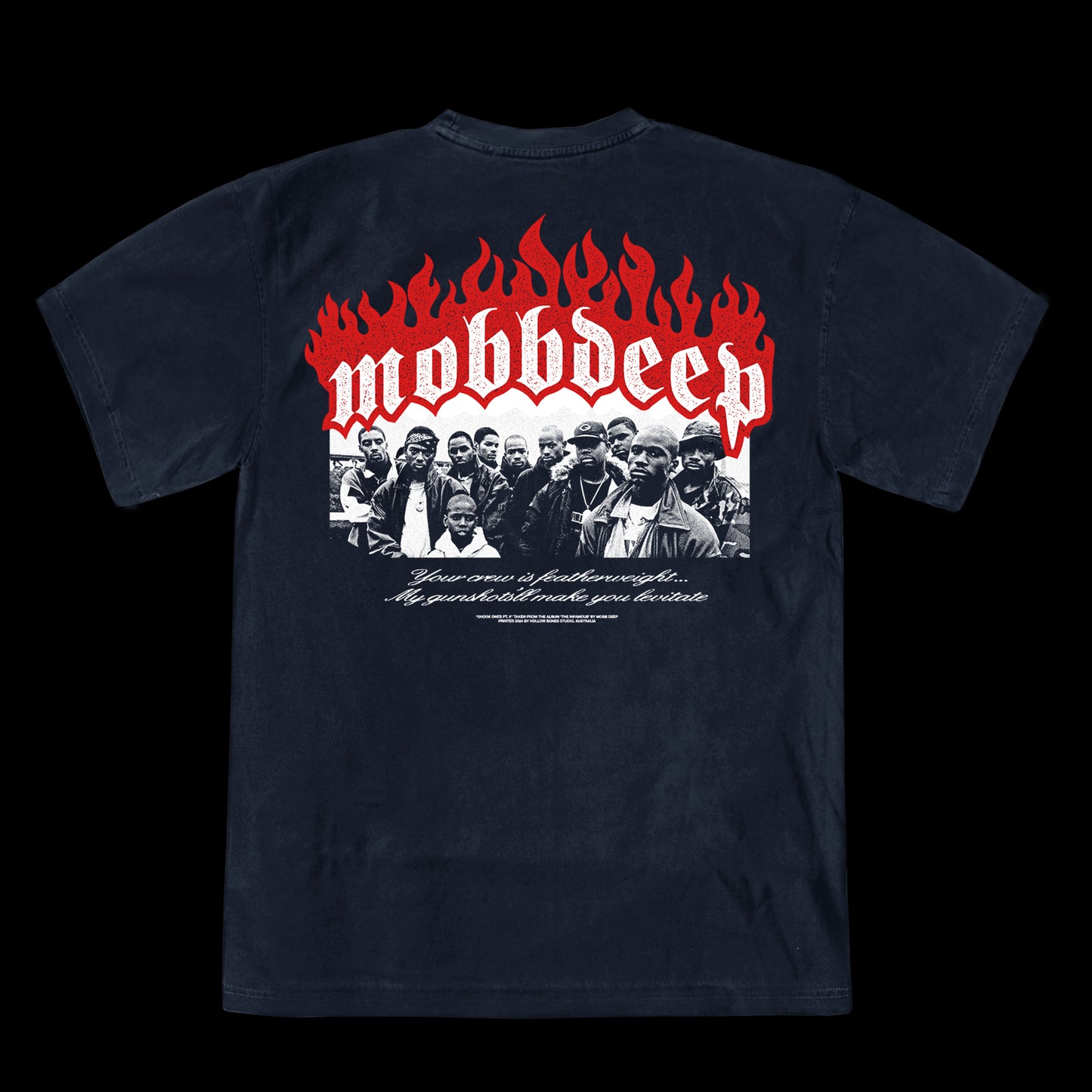 Mobb Deep S/S T-Shirt Navy Blue