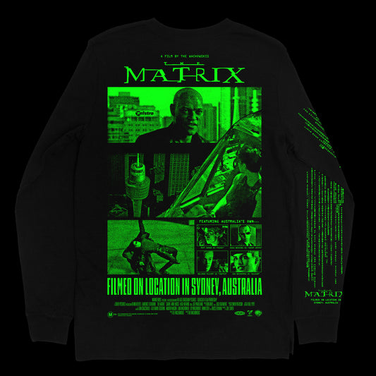 The Matrix L/S T-Shirt Black